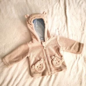 Baby teddy bear coat